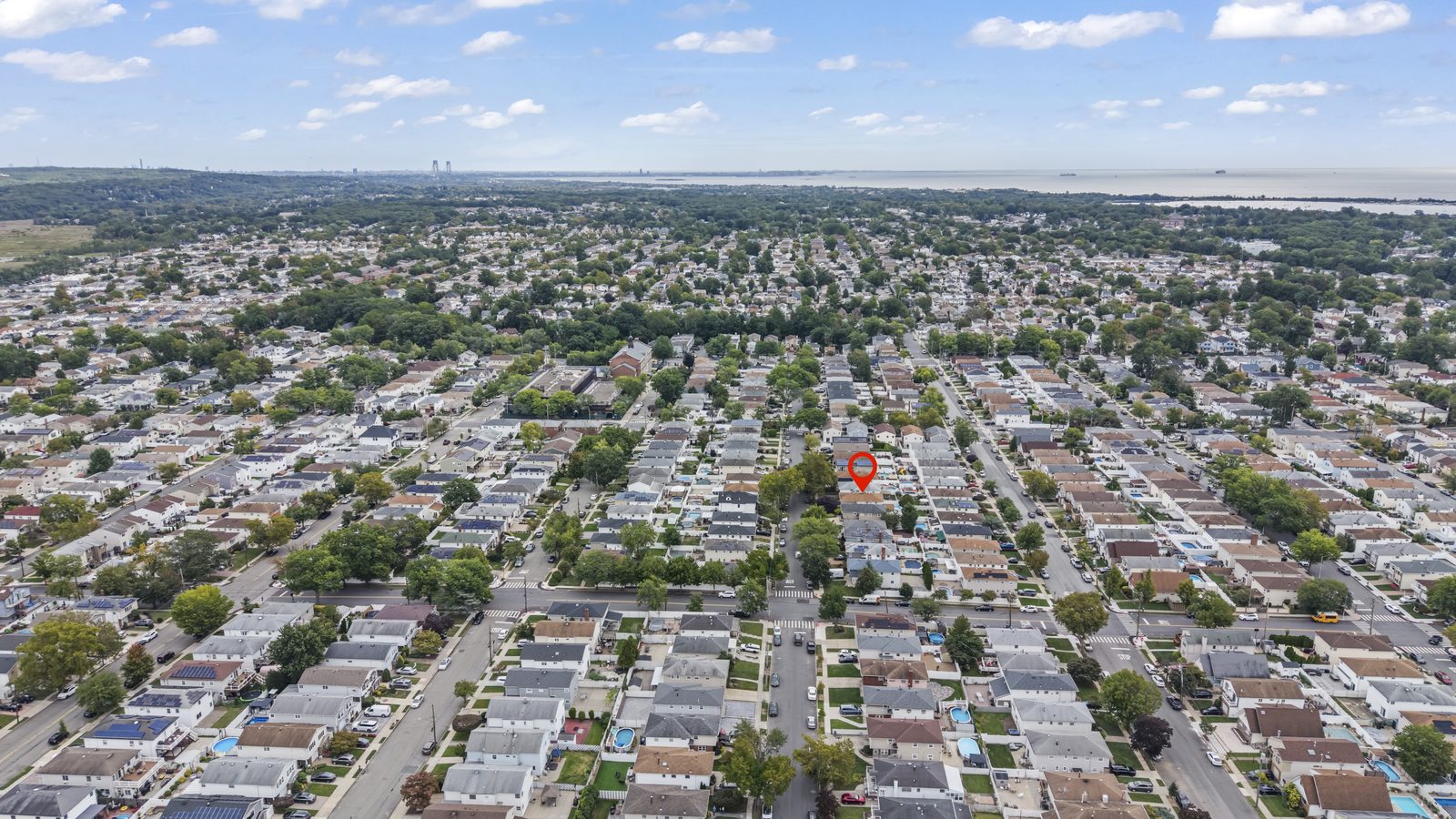 98 Figurea Ave, Eltingville, Staten Island, aerial view