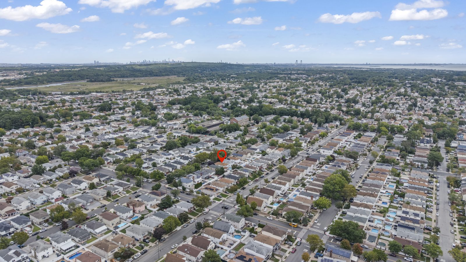 98 Figurea Ave, Eltingville, Staten Island, aerial view