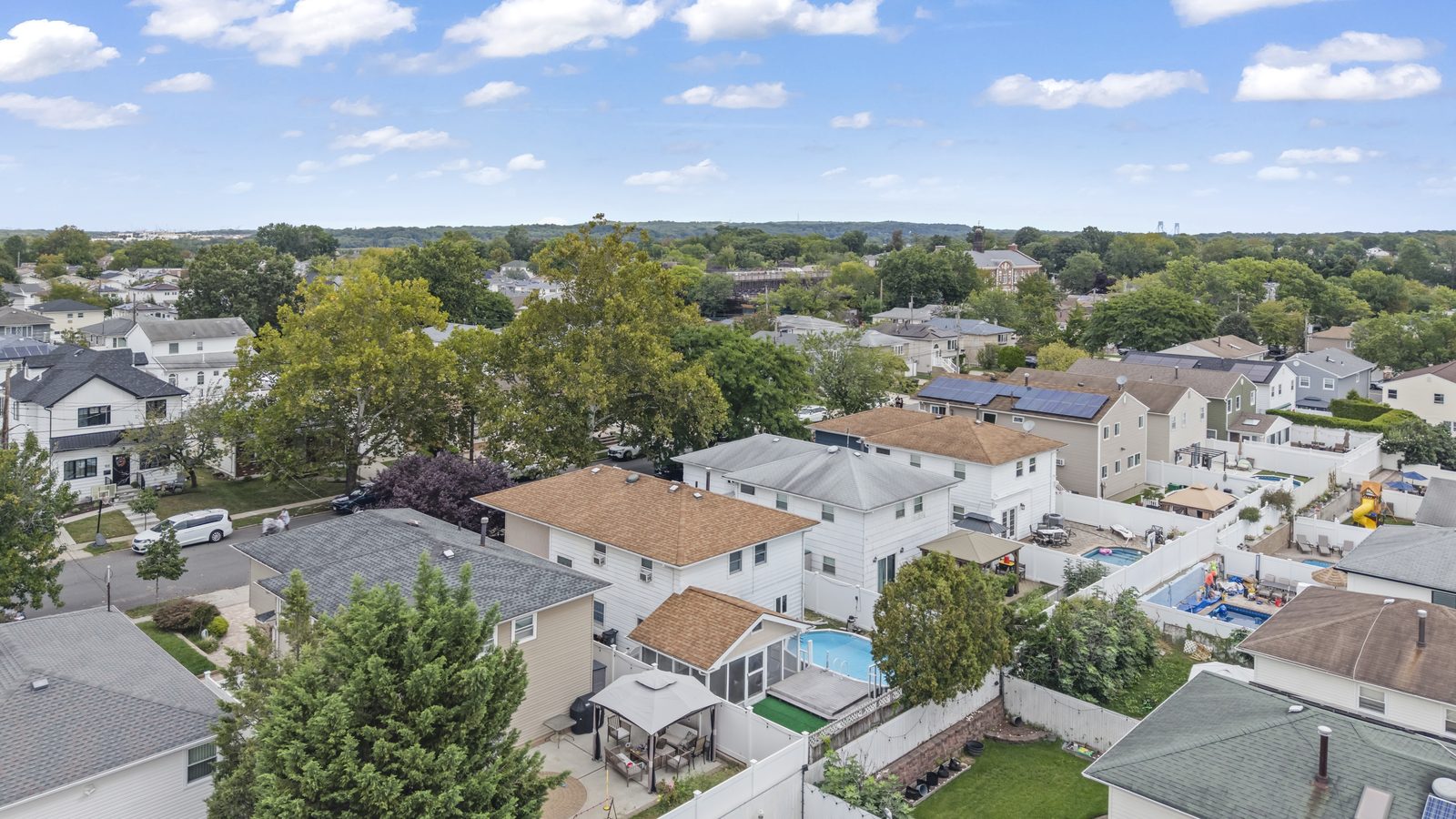 98 Figurea Ave, Eltingville, Staten Island, aerial view
