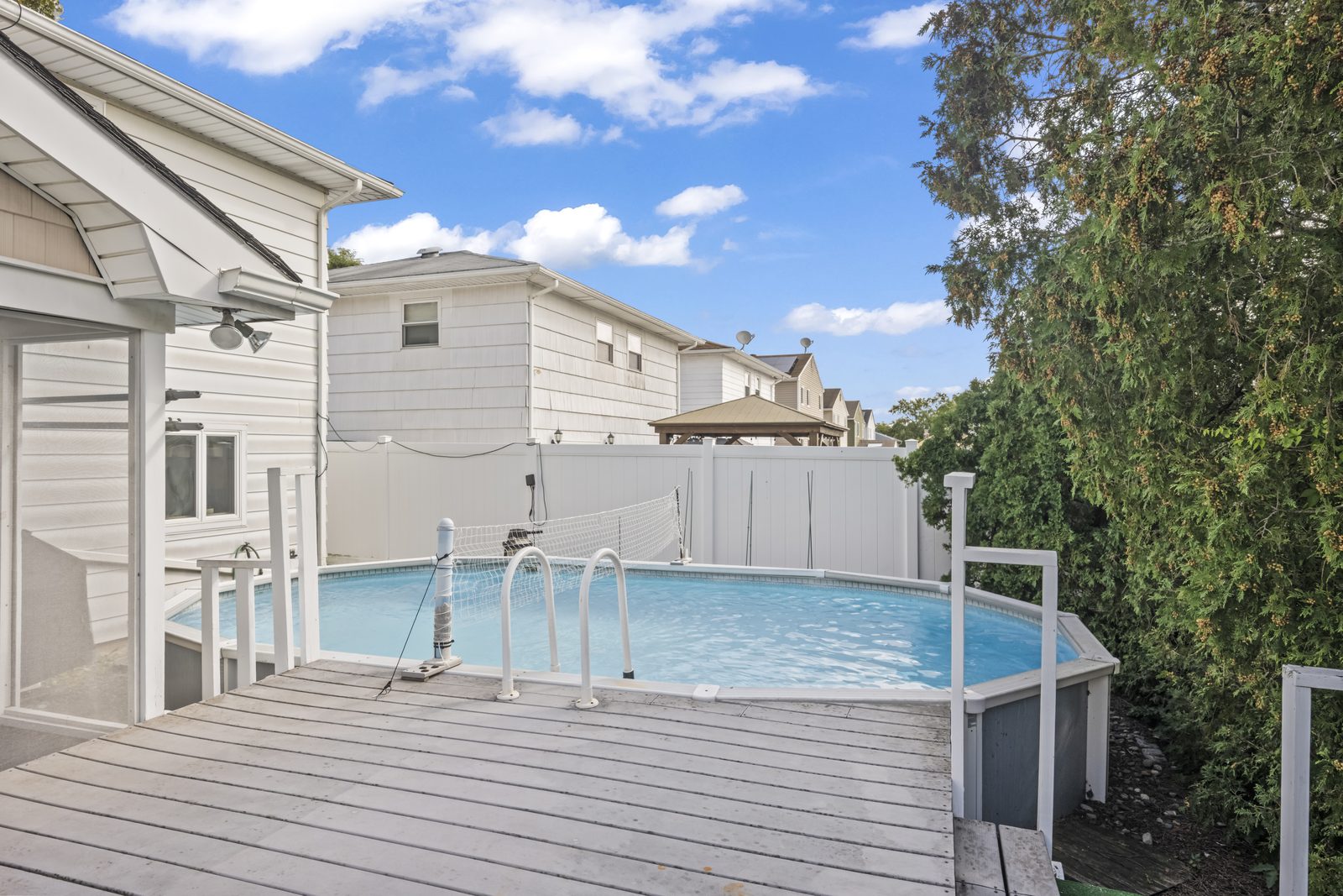 98 Figurea Ave, Eltingville, Staten Island, sunroom, deck and backyard