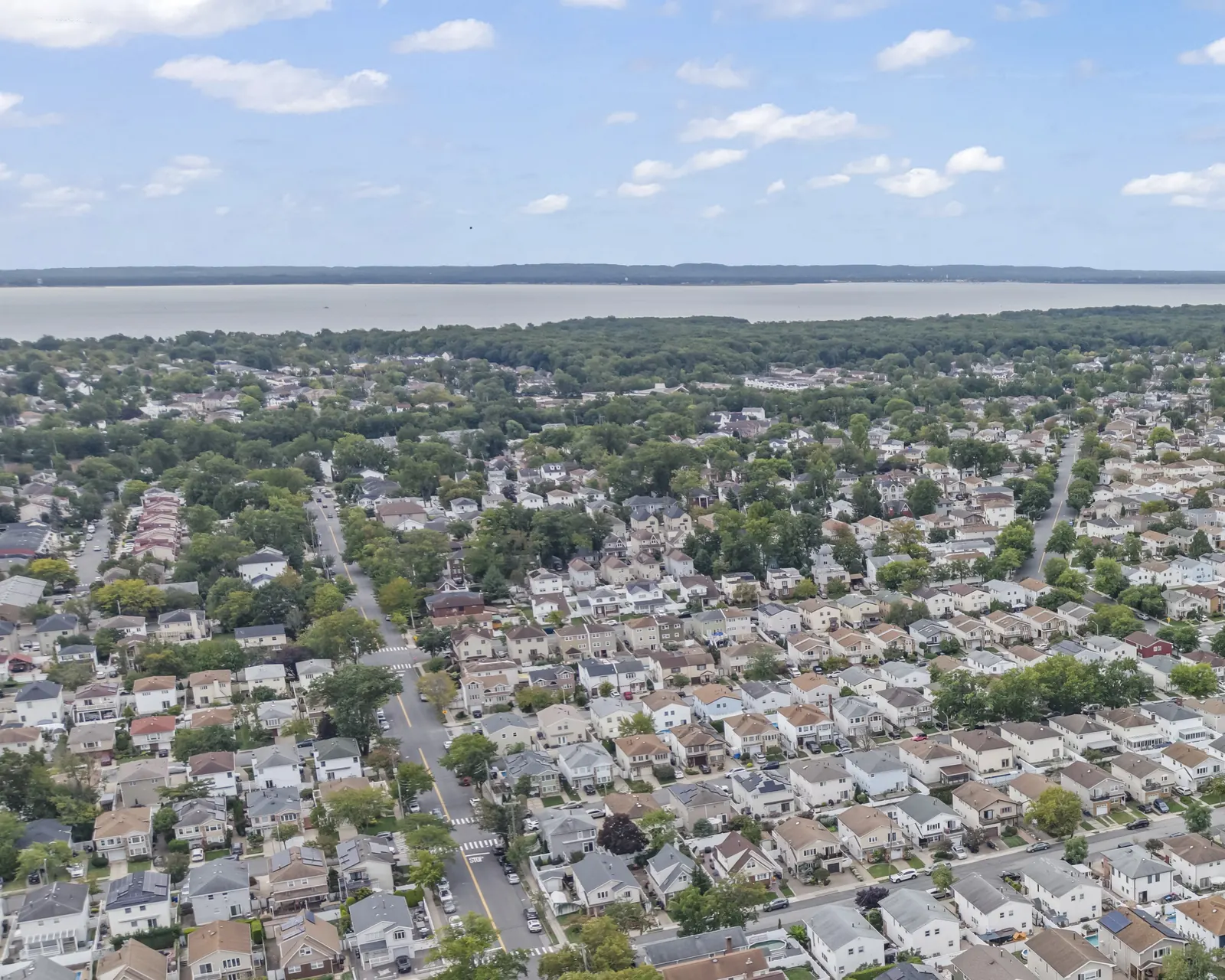 Staten Island homes from above